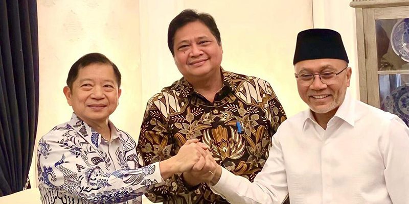 Perangi Politik Identitas, Golkar, PPP dan PAN Sepakat Bersatu