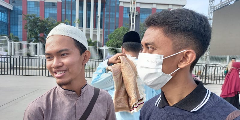 Pria Ini Rela Berangkat Jam 4 Pagi dari Sepatan Tangerang untuk Bertemu Anies di JIS