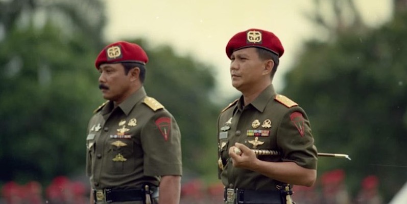 Jenguk Mantan Komandannya di Kopassus, Prabowo Diperintah Harus jadi Presiden