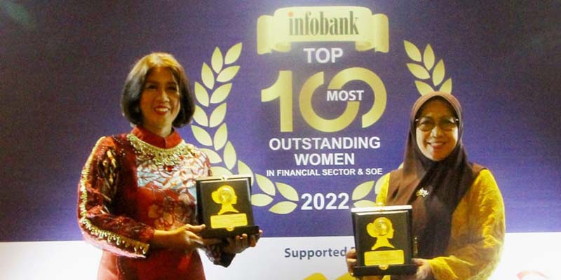 BTN Raih Top 100 Most Outstanding Woman 2022