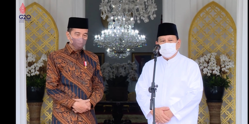 Temui Jokowi Sebelum Bertemu Megawati, Prabowo Main Dua Kaki?