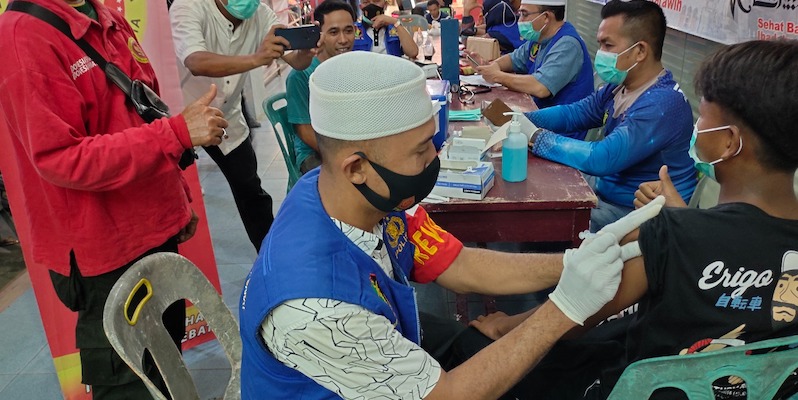 Vaksinasi Jelang Lebaran, Binda Aceh: Kebahagiaan Masyarakat Semakin Lengkap Tanpa Paparan Covid-19