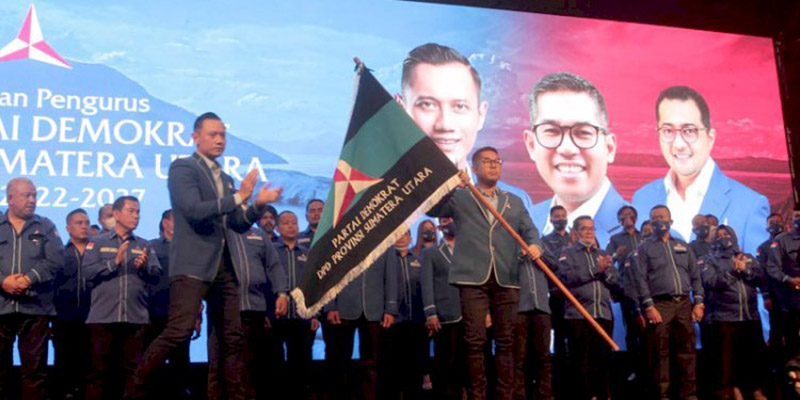 Resmi Jabat Ketua DPD Demokrat Sumut, Lokot Nasution Ajak Anak Bangsa Hentikan Istilah-istilah Pemecah Persatuan