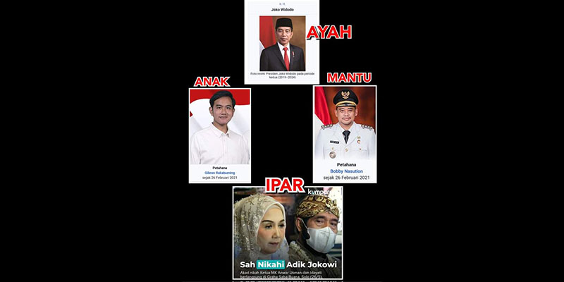Komentari Meme Jokowi dan Anwar Usman, RR: Bung Karno, Soeharto, Gus Dur Kalah Nekad!