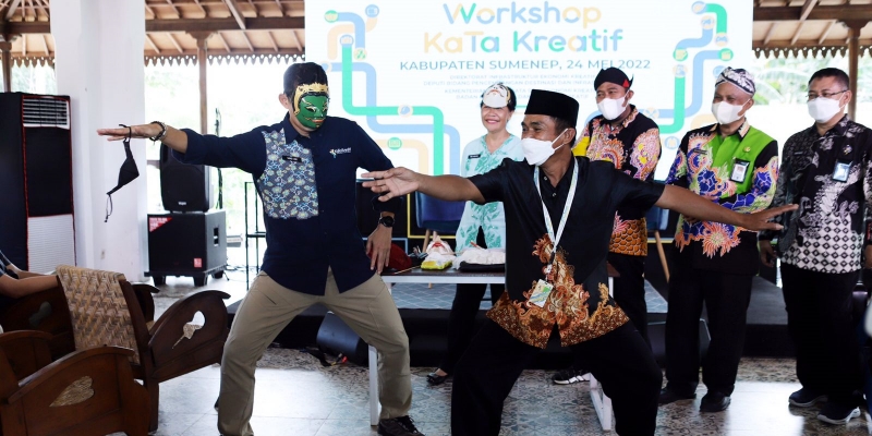 Jajal Topeng Dalang, Sandiaga Uno Yakin Warisan Budaya Sumenep Bisa <i>Go International</i>