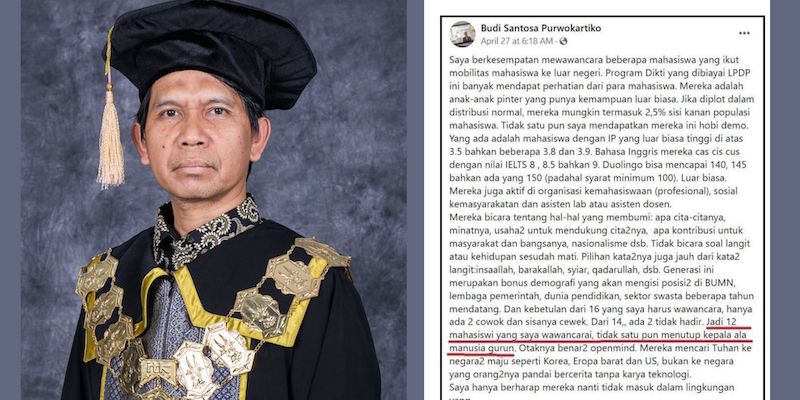 ITK Beri Klarifikasi Soal Status Budi Santosa, Warganet: Enak Bener Mau Cuci Tangan!