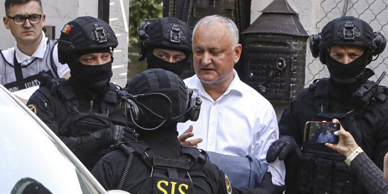 Mantan Presiden Moldova Igor Dodon Ditangkap atas Tuduhan Korupsi