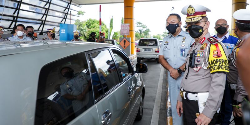 Arus Balik Lebaran, Kakorlantas: Volume Kendaraan Mulai Meningkat di Tol Kalikangkung