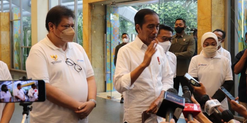 Puji Airlangga Hartarto, Presiden Jokowi: Beliau Motor Penggerak Kartu Prakerja