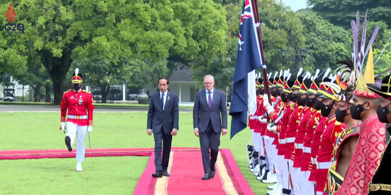 Jokowi Terima Kunjungan Bilateral Pertama PM Australia Anthony Albanese