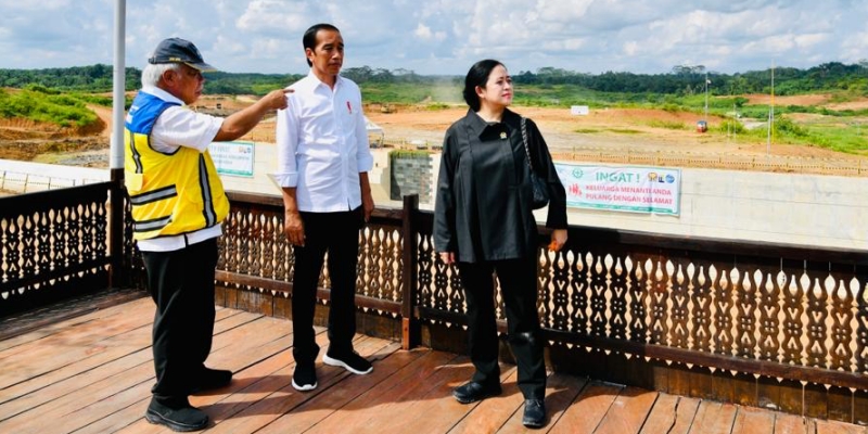 Jokowi Mulai Bangun Infrastruktur IKN, Dimulai Bendungan Sepaku dan Persemaian Mentawir