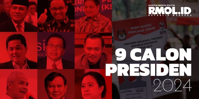 Poling 9 Capres RMOLVote Ditutup, Total Pemilih 82 Ribu, Hasilnya: Agus Yudhoyono, Firli Bahuri, dan Anies Baswedan Tiga Besar