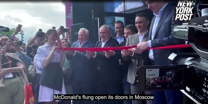 McDonald's di Rusia Kembali Beroperasi dengan Nama Baru Vkusno & Tochka