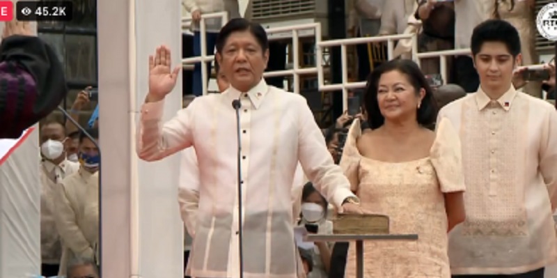 Ucap Sumpah, Ferdinand Marcos Jr Resmi Jadi Presiden Filipina