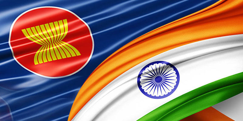 Bendera India dan ASEAN/Net