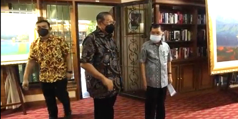 JK Temui SBY di Cikeas, Ossy: Penuh Keakraban dan Mengenang Masa Lalu