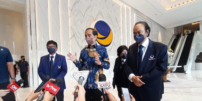 Ketua Umum Projo: Duet Ganjar-Anies Sudah Disetor Surya Paloh ke Jokowi