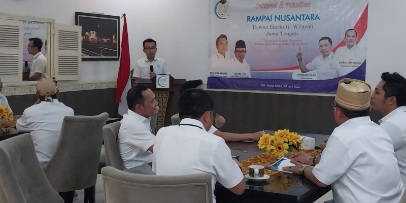 Komitmen Hadir Membantu Masyarakat, Rampai Nusantara Deklarasi di Jawa Tengah
