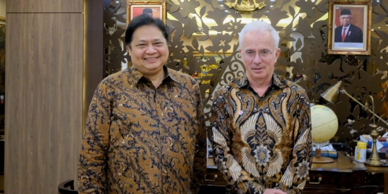 Bersama Menko Airlangga, Direktur Eksekutif Global Fund Bahas Presidensi 2022 dan Peluang Kerjasama dengan Indonesia