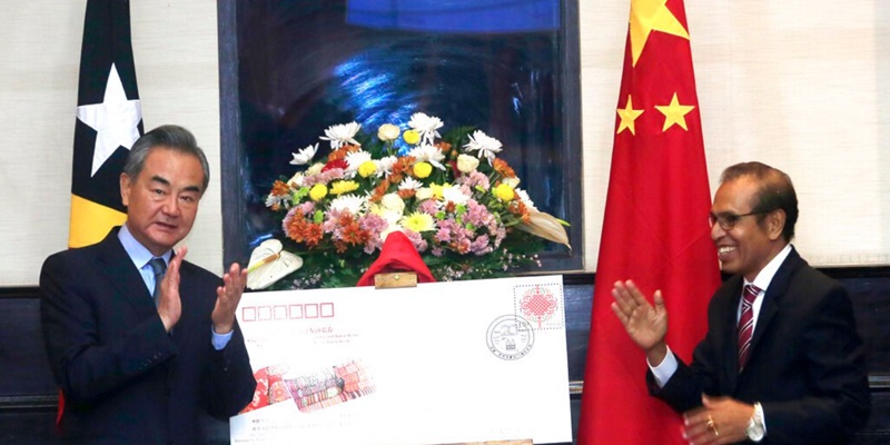 Bertemu Perdana Menteri Timor-Leste, Menlu China Janji Tingkatkan Kerja Sama BRI