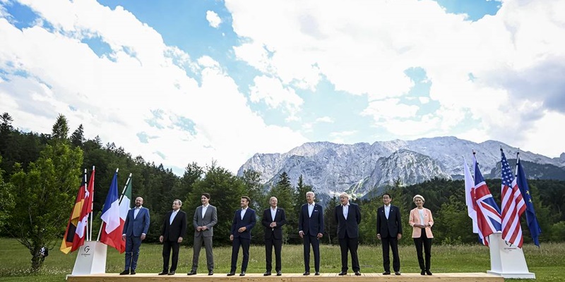 Negara-negara G7 Berjanji Membantu Ukraina Tanpa Batas Waktu
