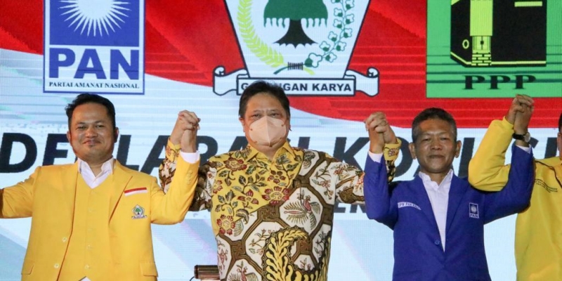 Pimpin Deklarasi di Kalimantan, Airlangga Hartarto: KIB Wajib Dukung Kesuksesan IKN Nusantara