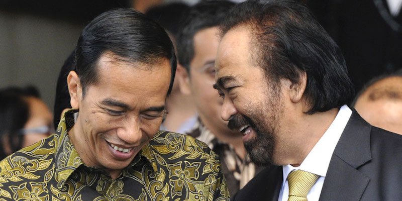 Tanggapi Klaim Projo Soal Ganjar-Anies, Nasdem: Surya Paloh dan Jokowi Memang Kerap Bertemu