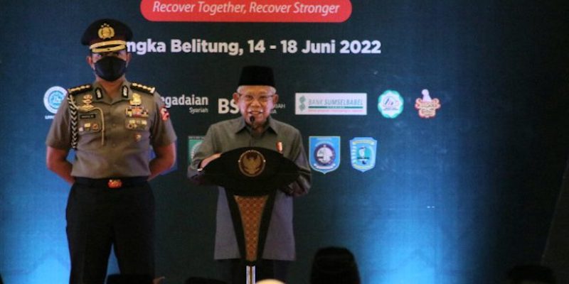 Buka KHI 2022. Wapres Ungkap Target Indonesia jadi Produsen Halal Dunia di Tahun 2024