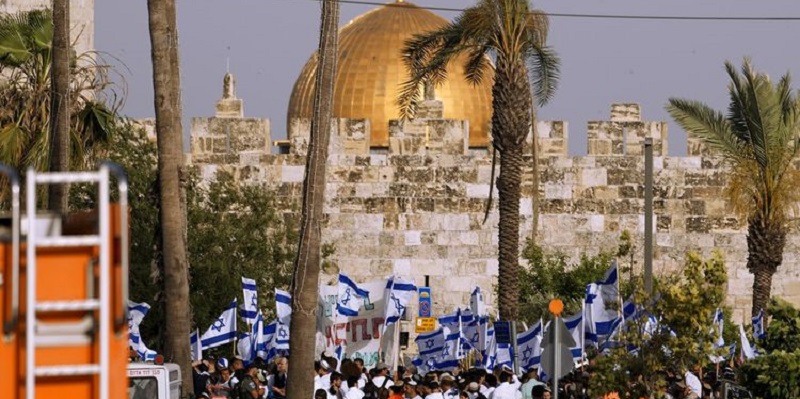 Kemlu Kecam Pawai Bendera Israel dan Penyerbuan Masjid Al Aqsa