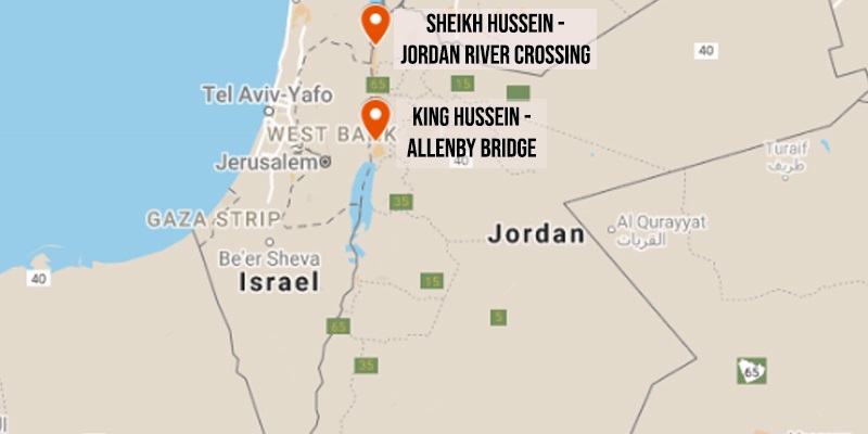 Dilobi Maroko, Jembatan Allenby Penghubung Yordania dan Israel Dibuka