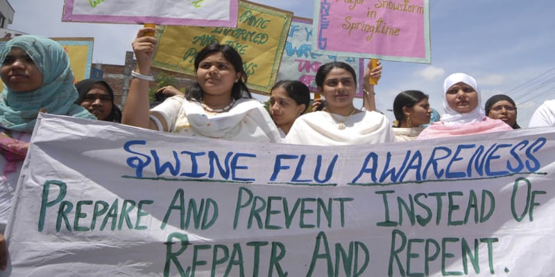 India Konfirmasi Tren Peningkatan Kasus Flu Babi di Negaranya
