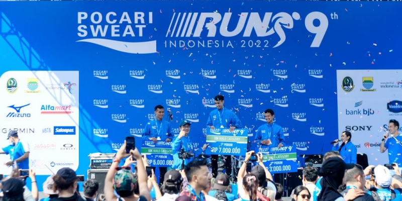 bank bjb Dukung Ajang Pocari Sweat Run Indonesia 2022 untuk Indonesia Sehat