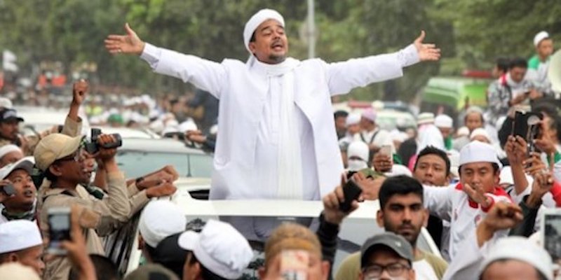 Habib Rizieq Shihab Ikut Dukung Gerakan Nasional Anti Islamofobia