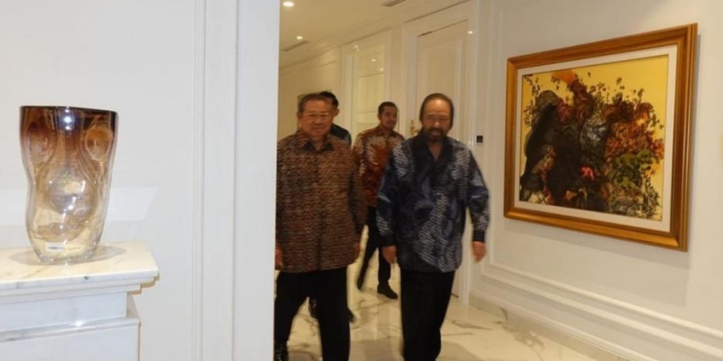 SBY dan Surya Paloh Disebut Faktor Penentu Duet Anies-AHY di Pilpres