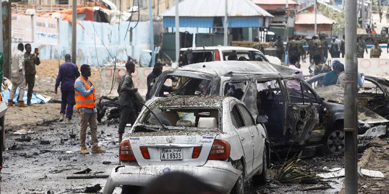 Bom Bunuh Diri di Somalia Tewaskan 11 Orang, Termasuk Seorang Pejabat