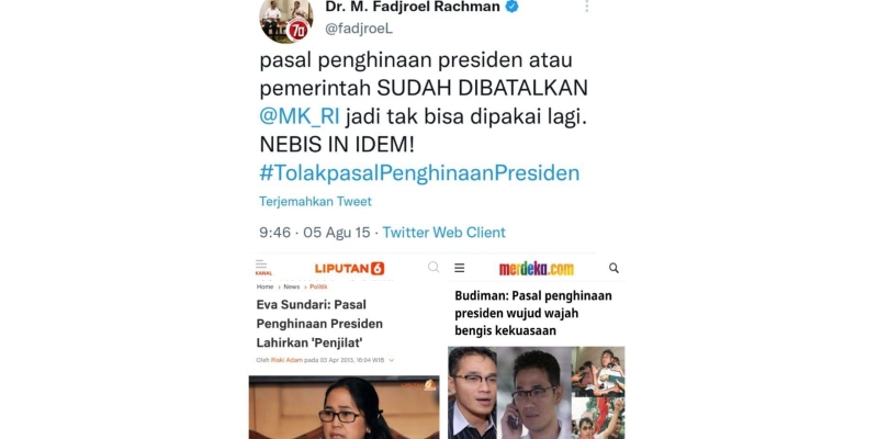 Jejak Digital Inkonsistensi PDIP Sikapi RKUHP Era SBY dan Jokowi