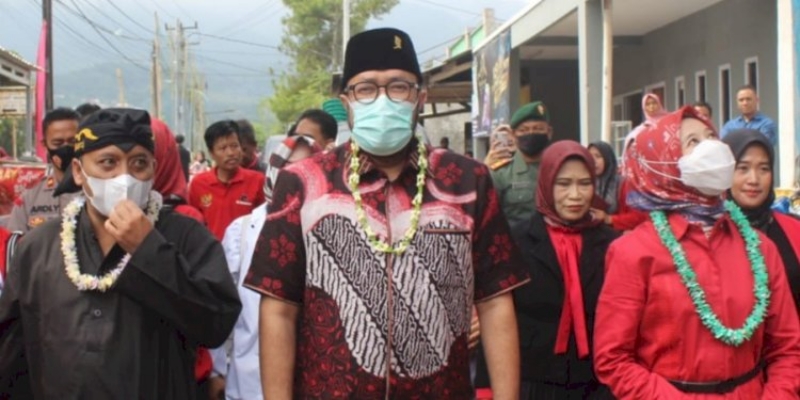 Bersama Legislator DPRD Jabar, Ono Surono Pantau Realisasi Amanat Rakernas PDIP