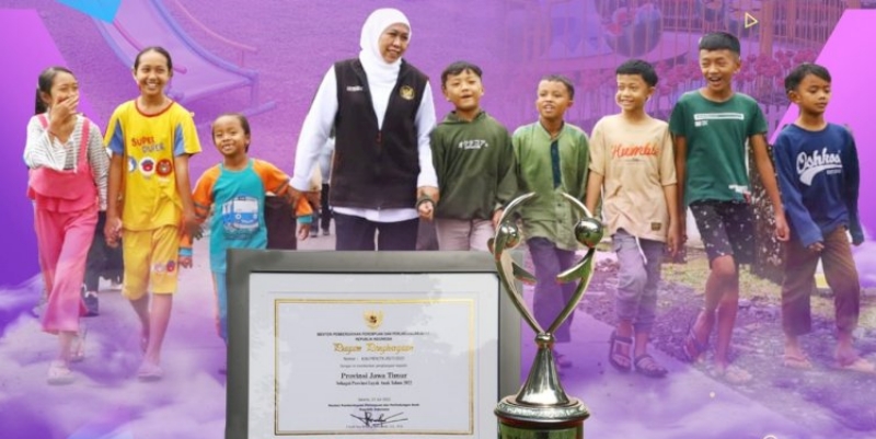 Kembali Raih Penghargaan Provinsi Layak Anak, Gubernur Khofifah: Alhamdulillah Banyak Daerah yang Naik Kelas