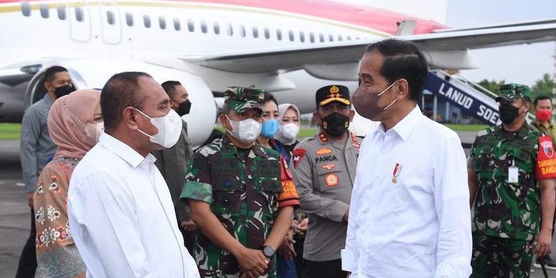 Jokowi Hadiri Peringatan Harganas ke-29 di Kota Medan