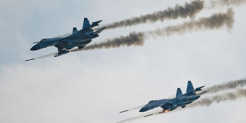 Pertempuran Udara, Tiga Pesawat Tempur Ukraina Hancur