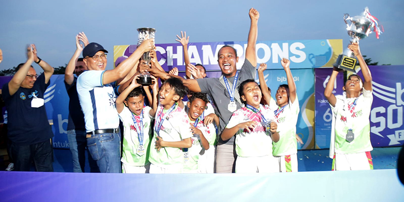 Sukses Digelar, Grand Final bjb Soccer Festival Lahirkan Bibit Unggul Atlet Sepak Bola