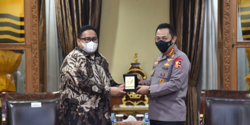 Bertemu Kapolri, Bawaslu Perkuat Kerja Sama Penanggulangan Kejahatan Siber