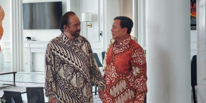 Sufmi Dasco Ahmad Jamin Hubungan Prabowo Subianto dan Surya Paloh Tetap Harmonis