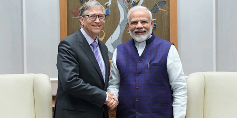 India Capai Tonggak Sejarah 2 Miliar Vaksinasi, Bill Gates: Selamat PM Modi