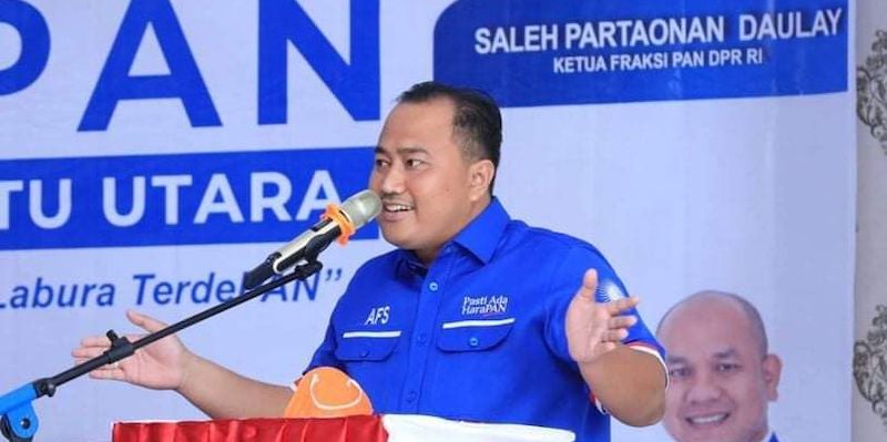 Ketua DPD PAN Labura, Ahmad Fauzi Syahputra, Minggu (3/7)/RMOL