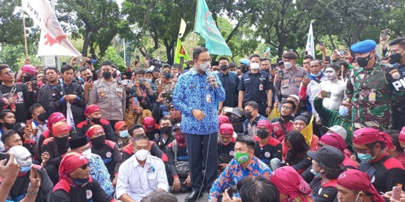 Buruh Demo Anies Minta Banding PTUN, Wagub DKI: Kami Hormati