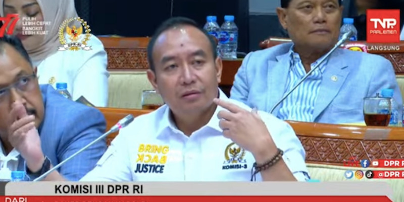 Komisi III DPR Kritik Banyak Anggota Polri Abaikan LHKPN
