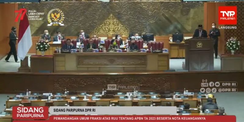 Puan Maharani Didoakan Jadi Presiden saat Rapat Paripurna DPR