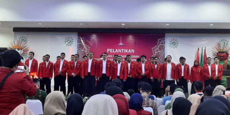Resmi Dilantik, Ketua Umum DPD IMM Jakarta Ari Harahap Tekankan Spirit Moderasi Beragama