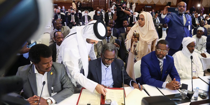 Pemerintah Militer Chad dan Kelompok Oposisi Tanda Tangani Perjanjian Damai di Qatar